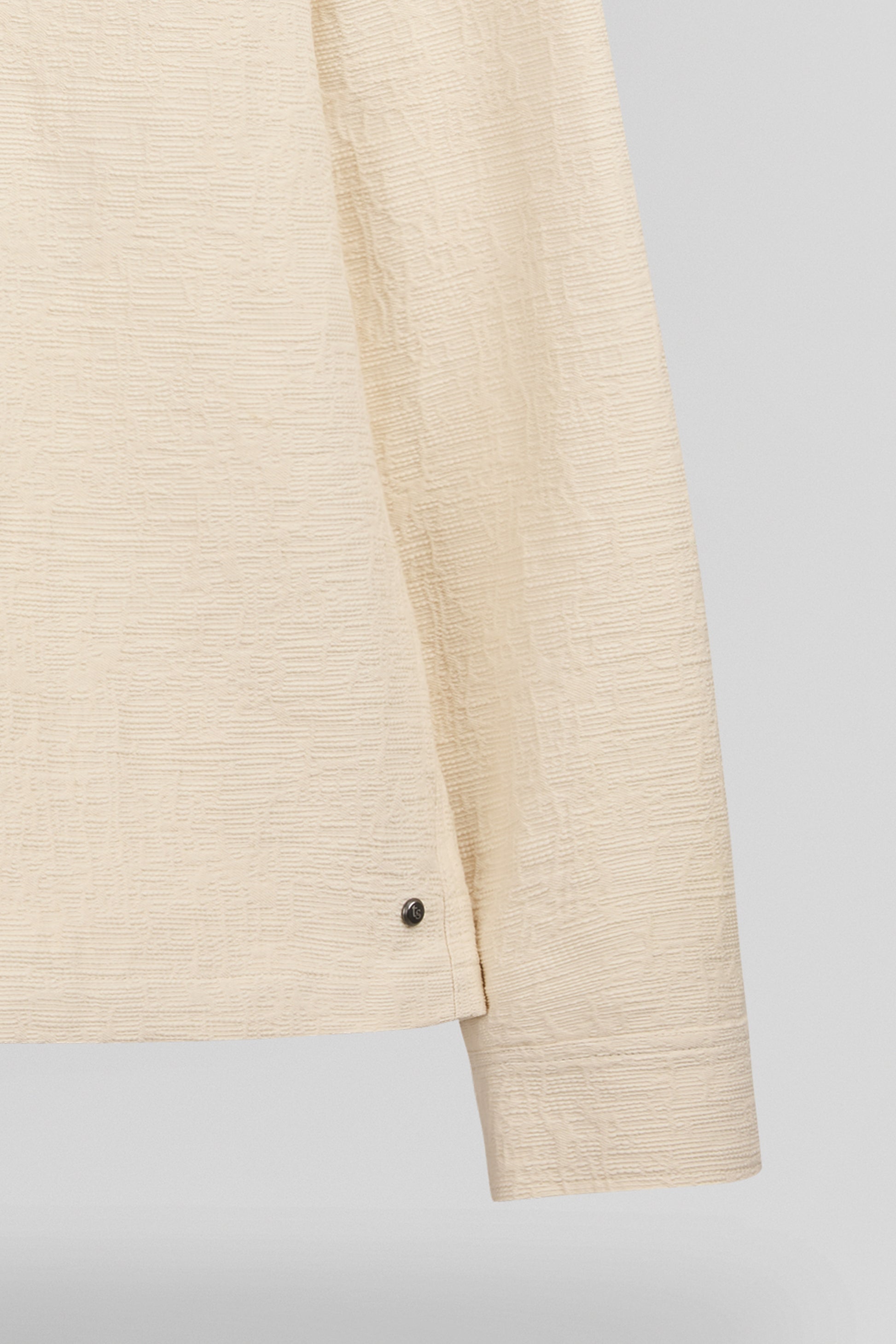 Blouson mi-saison col chemise B-SAMBO CREAM - Teddy Smith