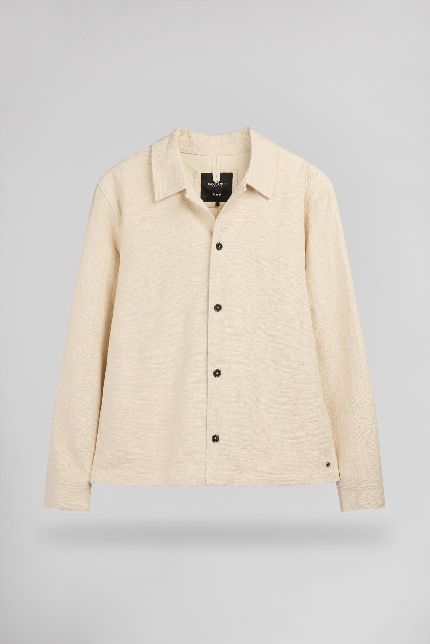 Blouson mi-saison col chemise B-SAMBO CREAM - Teddy Smith