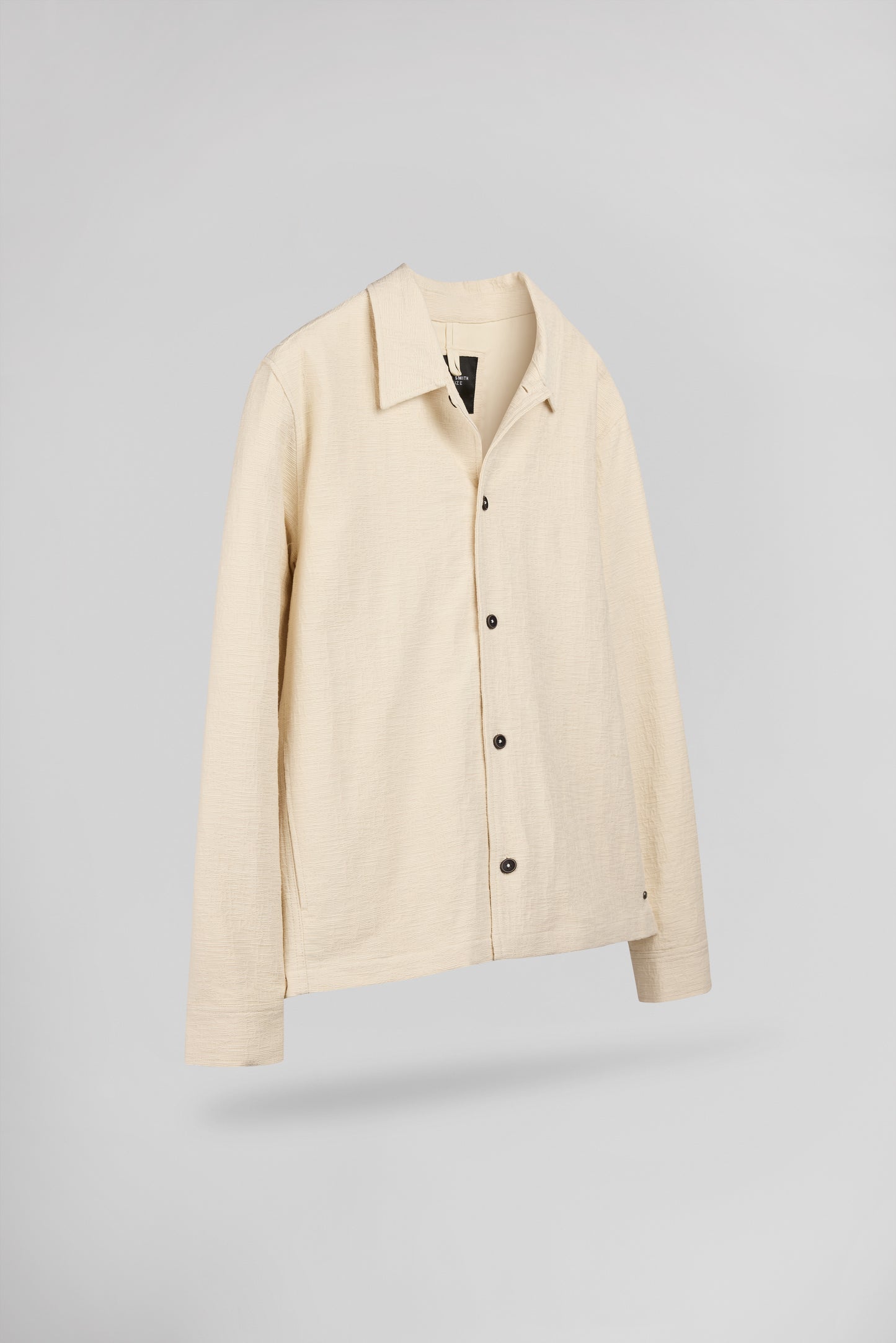 Blouson mi-saison col chemise B-SAMBO CREAM - Teddy Smith