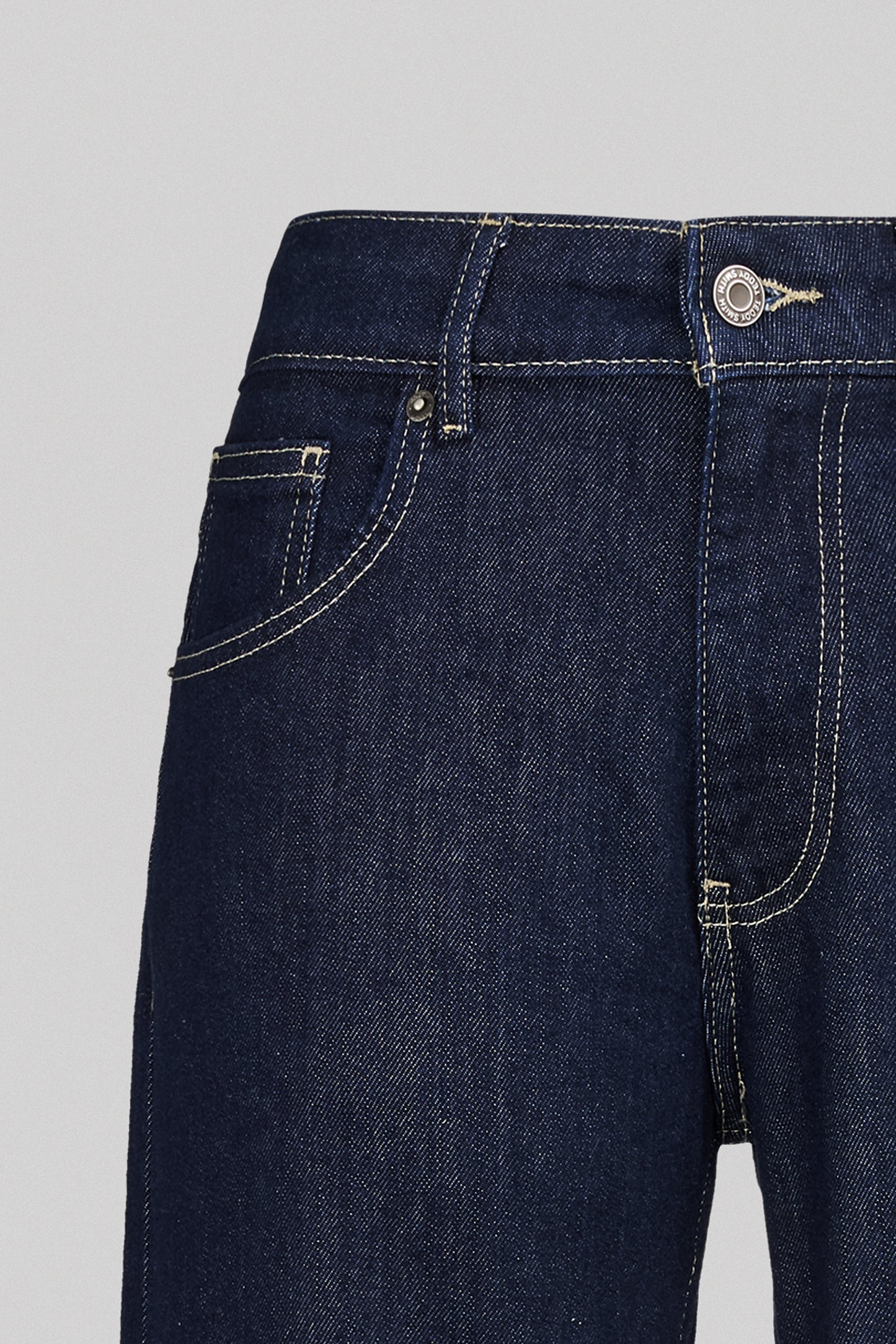 Jean bas raccourci BOYFRIEND DARK BLUE