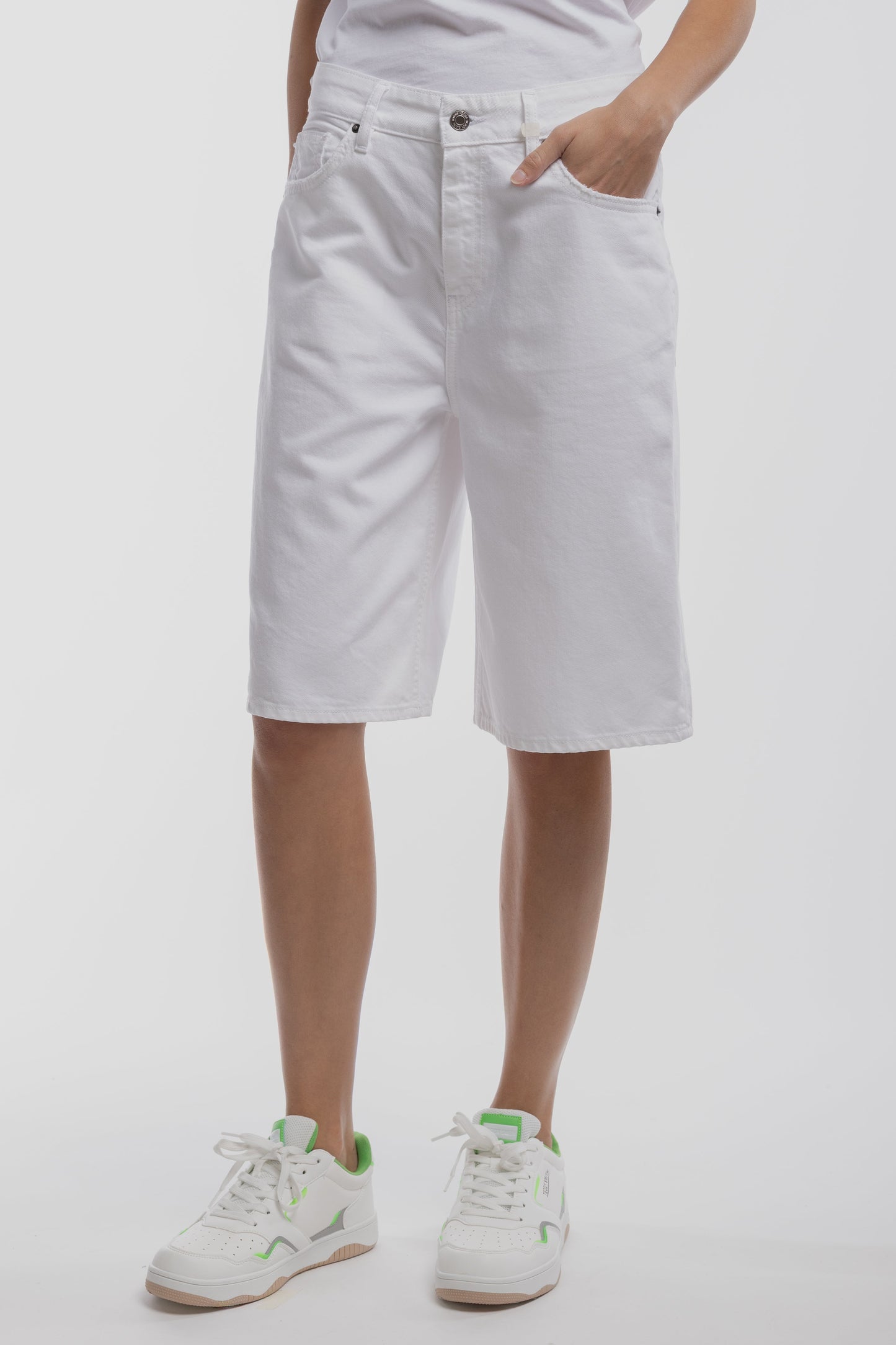 Short S-TOMBOY SH BLANC - Teddy Smith