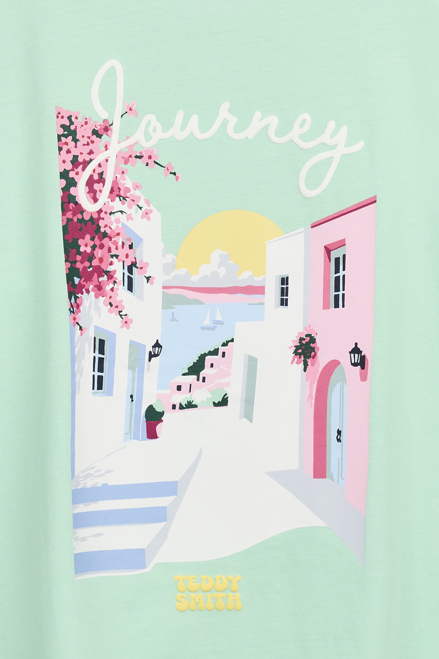 T-shirt T-ALLY MC VERT MENTHE