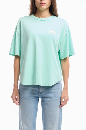 T-shirt T-ALLY MC VERT MENTHE - Teddy Smith