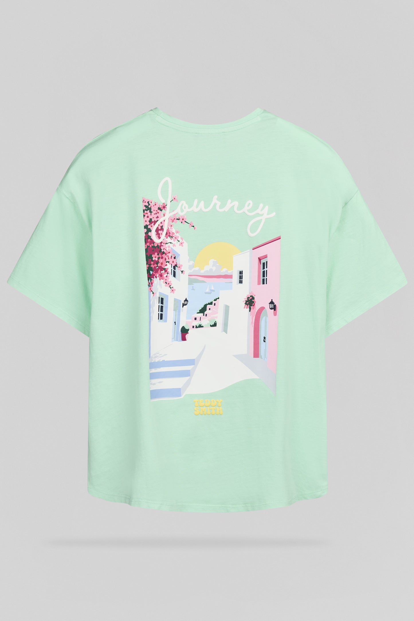 T-shirt T-ALLY MC VERT MENTHE