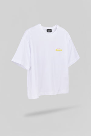 T-shirt T-ICY MC BLANC - Teddy Smith