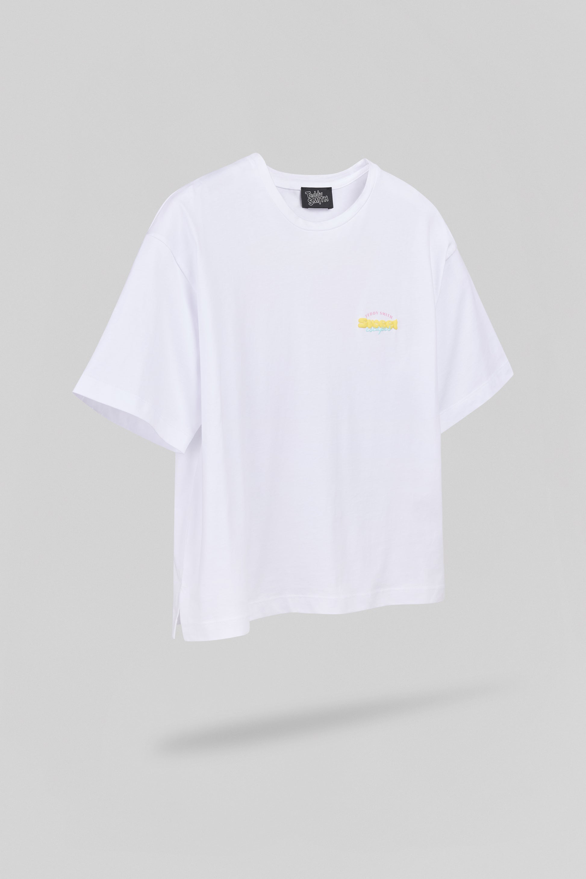T-shirt T-ICY MC BLANC - Teddy Smith