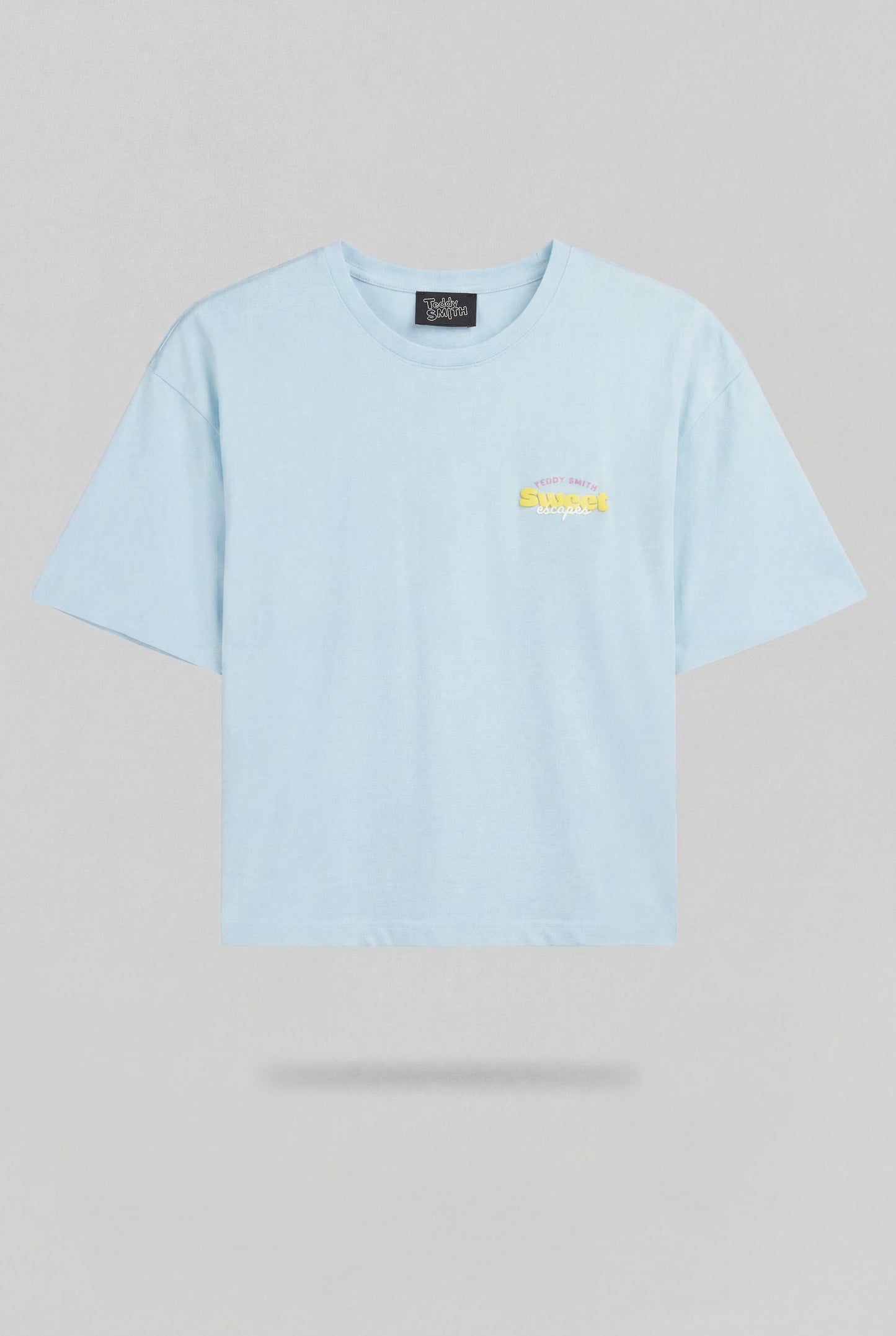 T-shirt T-ICY MC BLEU LAGON