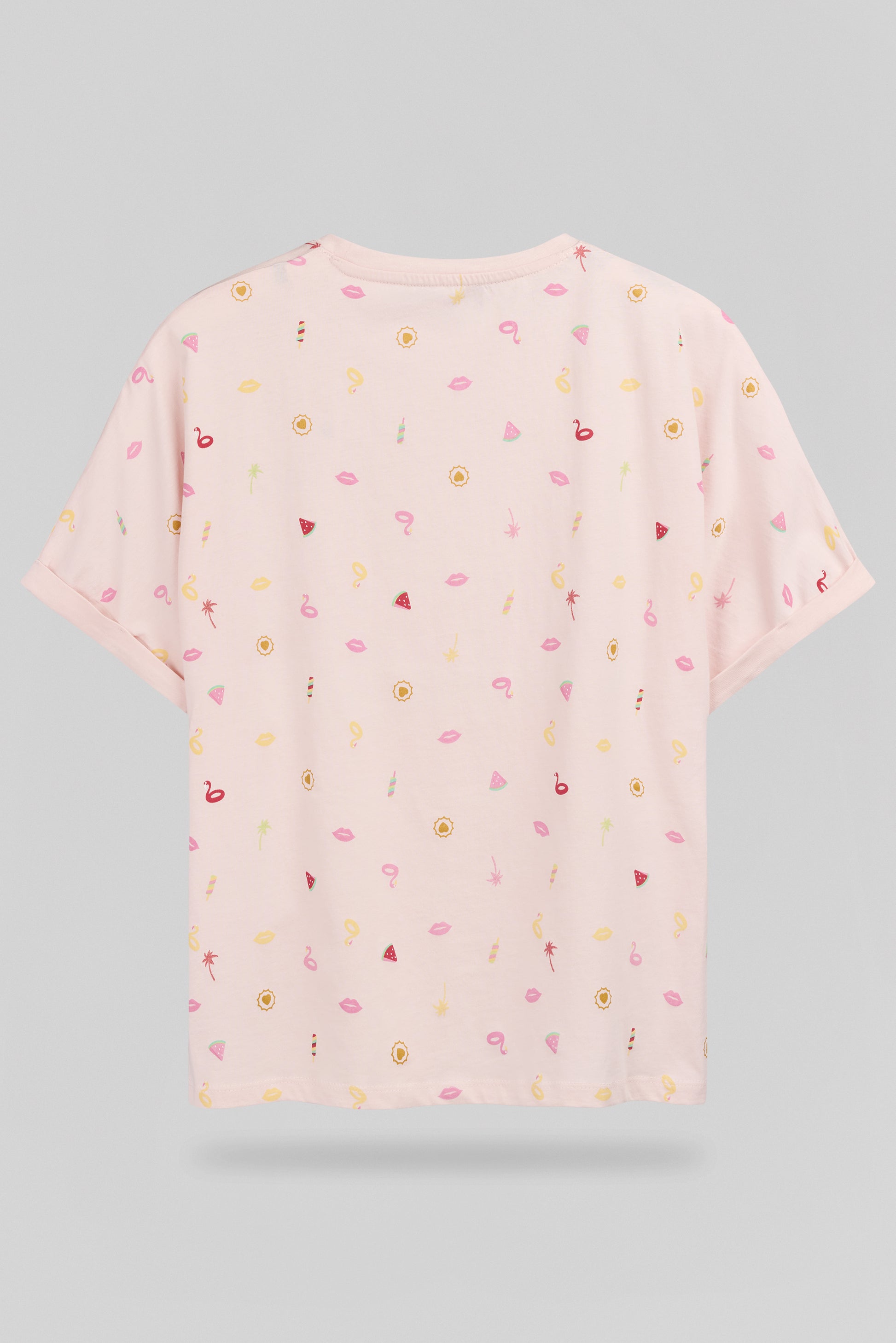 T-shirt T-KADY MC SWEET ROSE - Teddy Smith