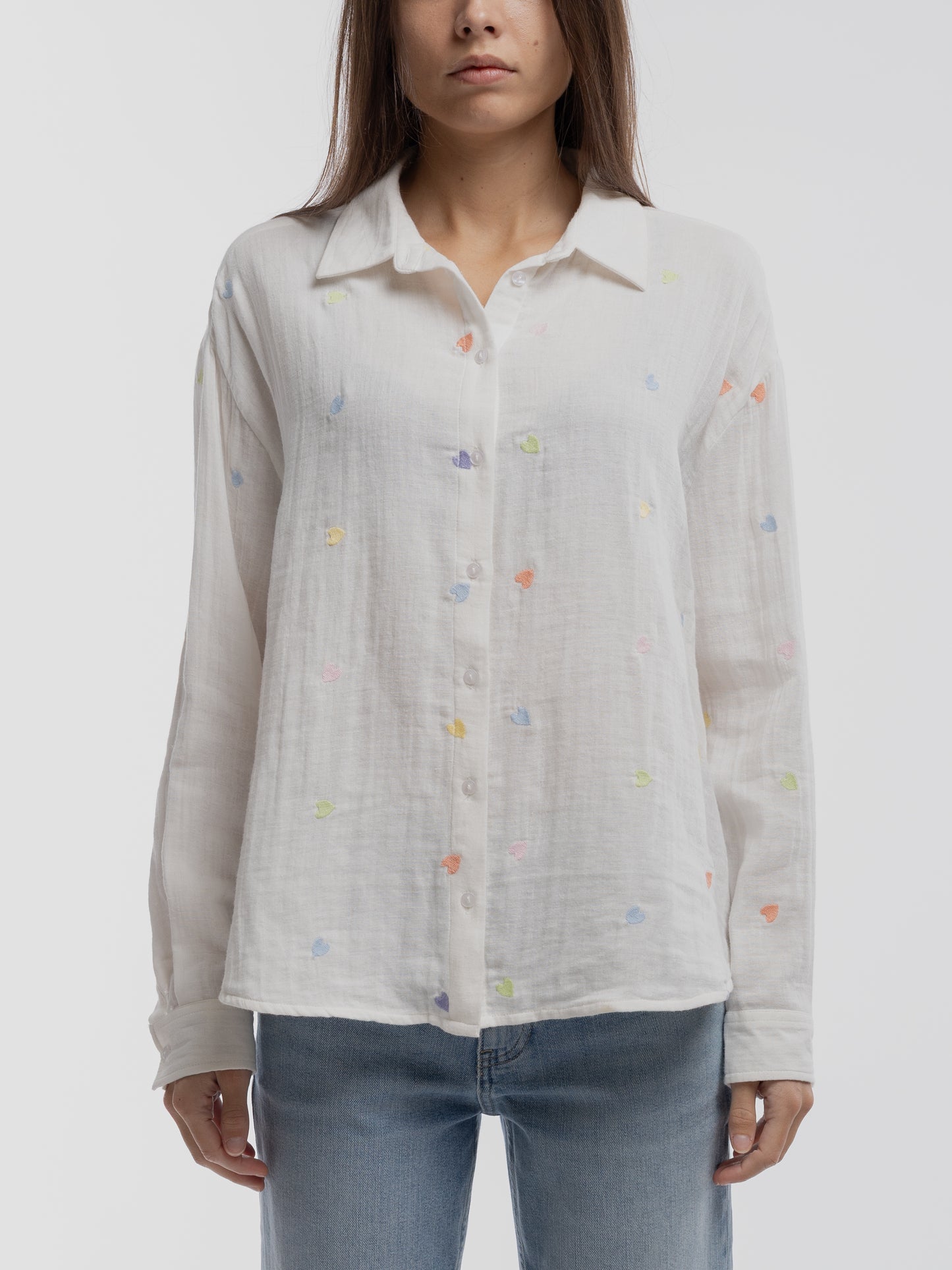 Chemise C-LIVANA ML BLANC - Teddy Smith