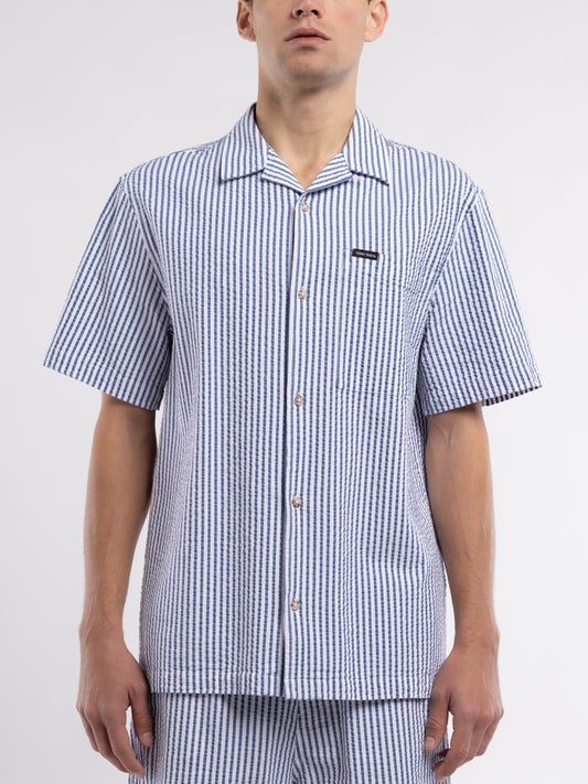 Achat Chemise C-TIAMO MC FADED INDIGO - Teddy Smith