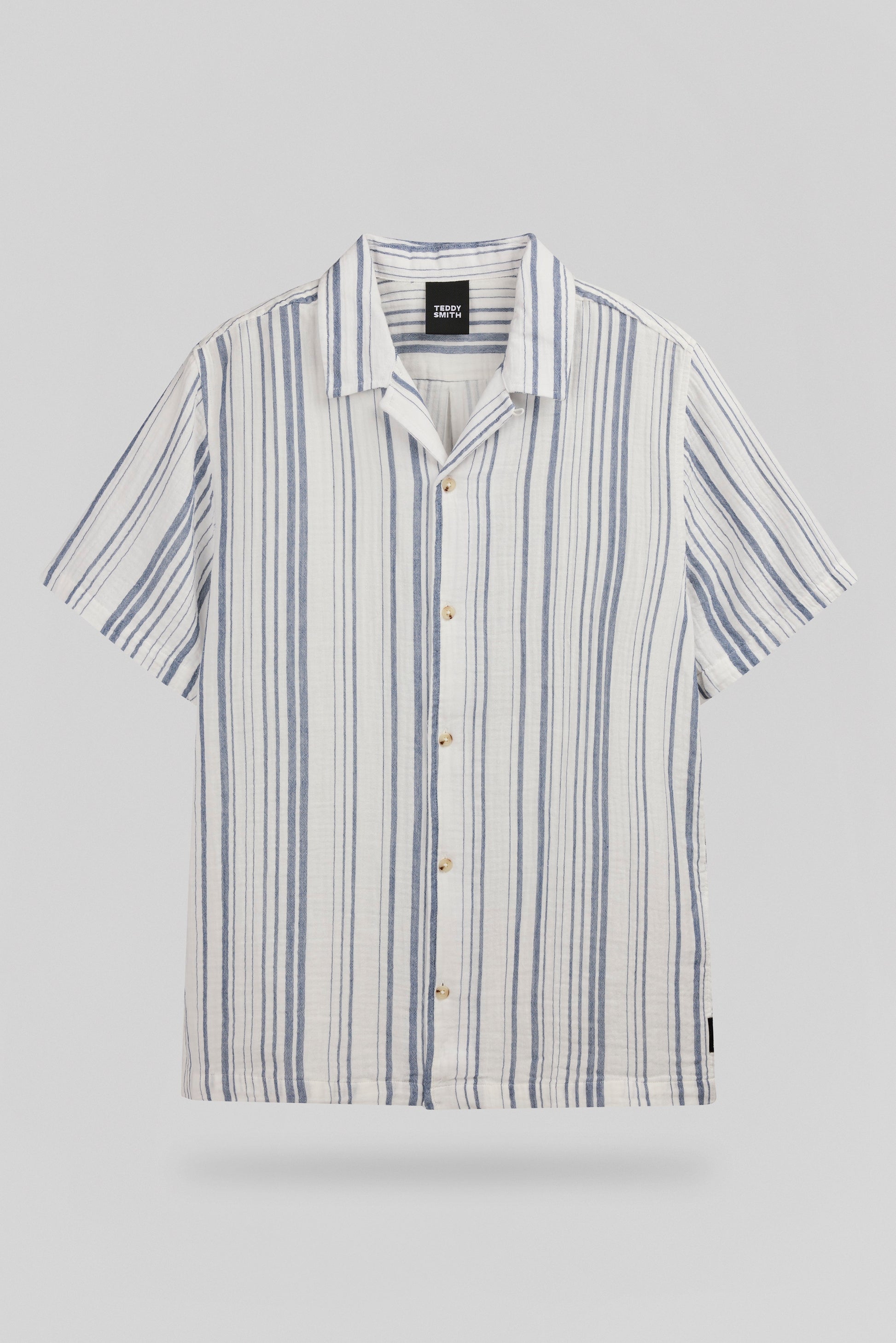 Chemise C-CELESTIO MC FADED INDIGO - Teddy Smith