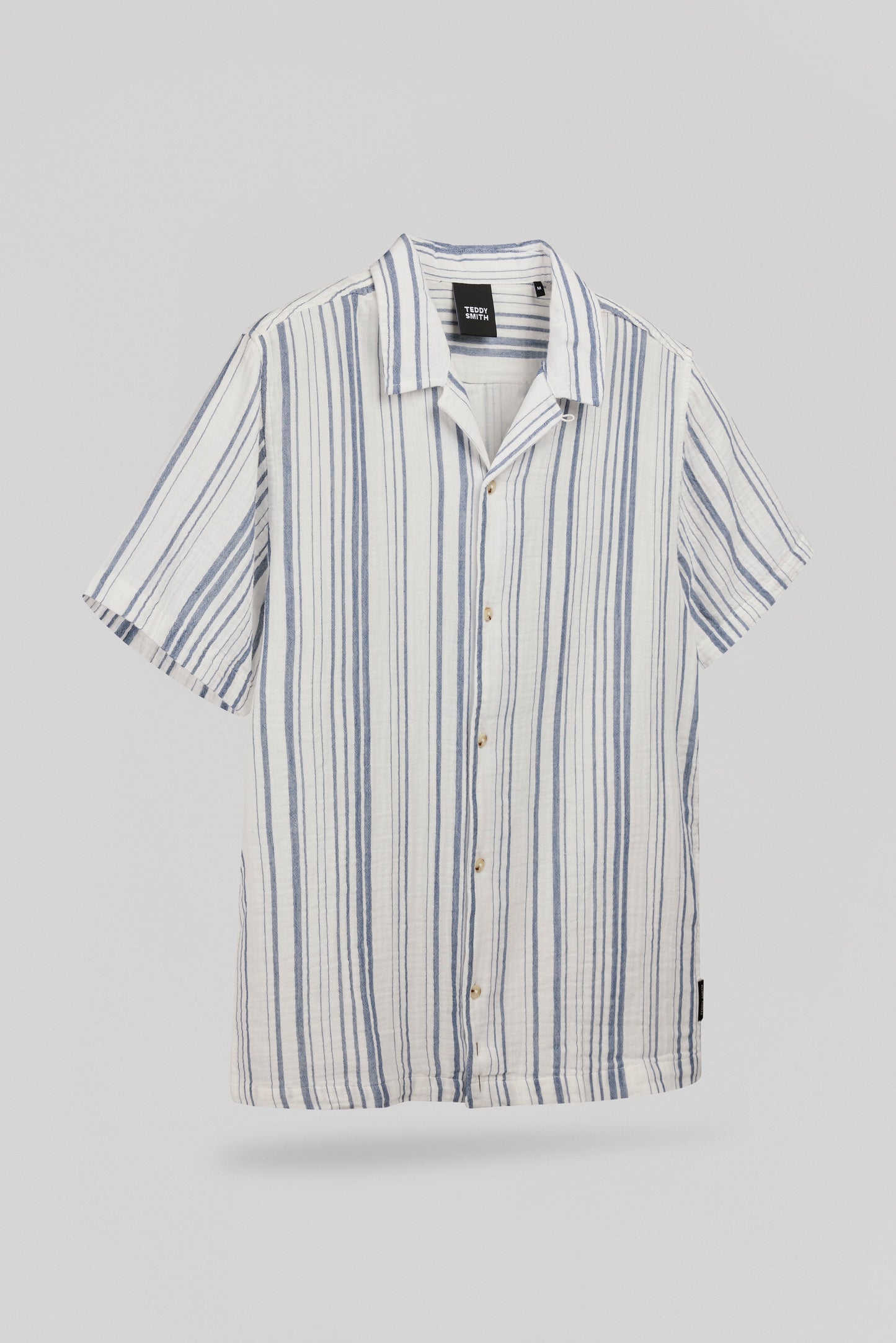 Chemise C-CELESTIO MC FADED INDIGO - Teddy Smith