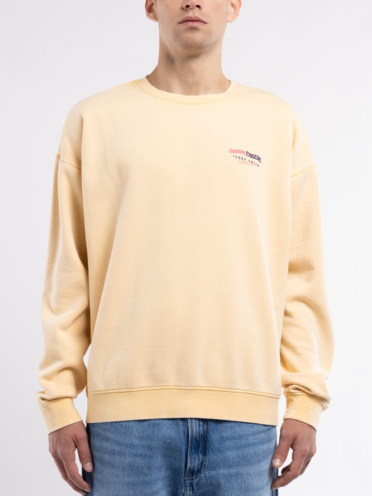 Achat Sweat S-DORIANO RC JAUNE PAILLE - Teddy Smith
