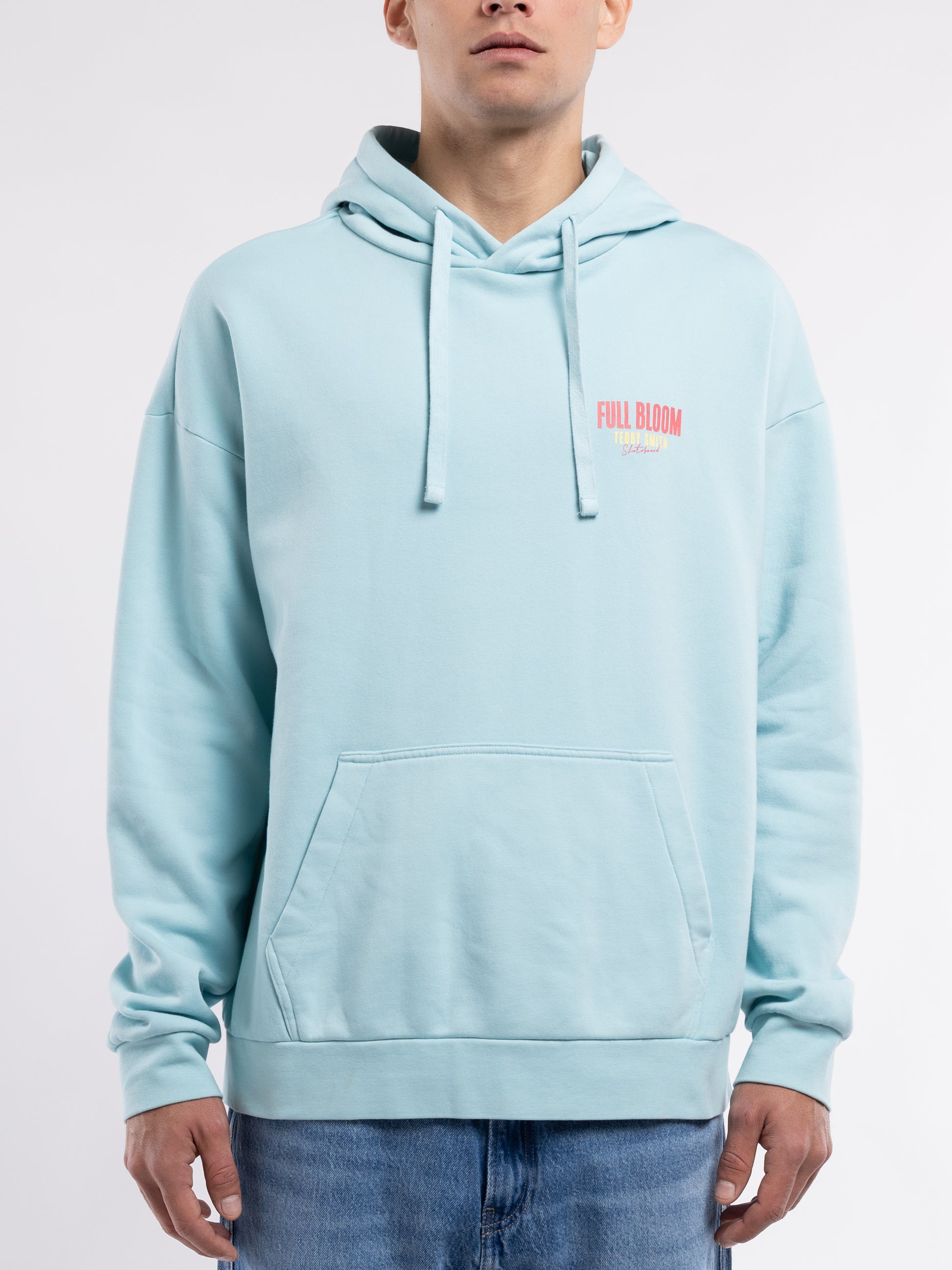 Sweat S-RIMA HOODY BLEU LAGON - Teddy Smith