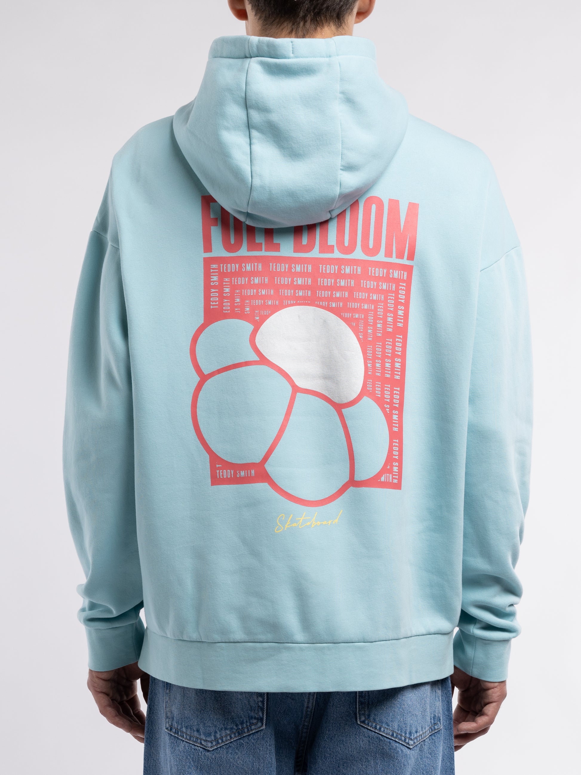 Sweat S-RIMA HOODY BLEU LAGON - Teddy Smith