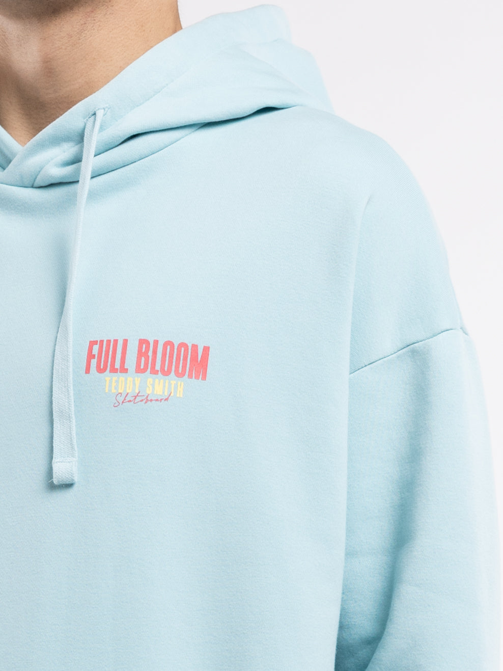 Sweat S-RIMA HOODY BLEU LAGON - Teddy Smith