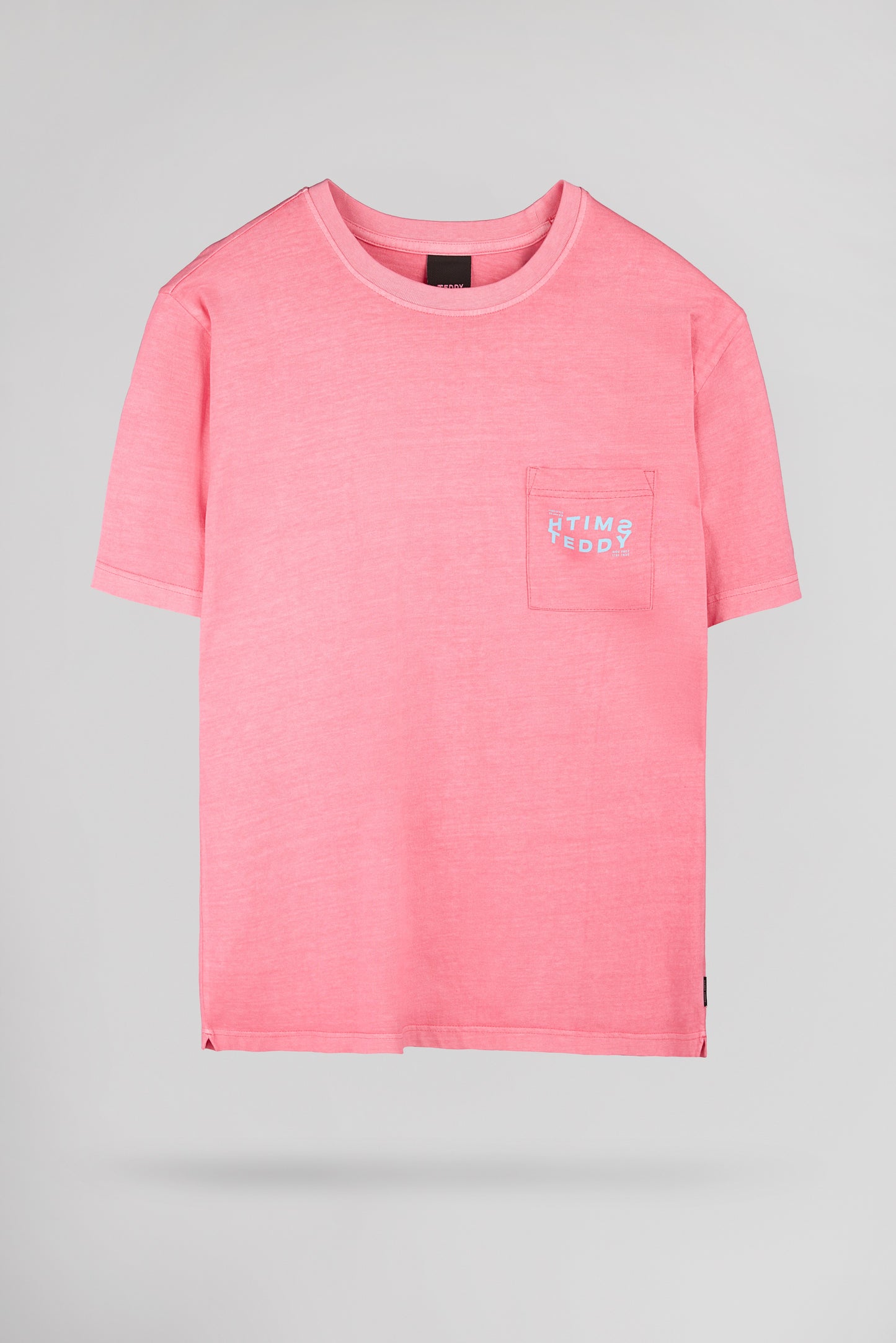 T-shirt T-SQUAD MC ROSE VIF - Teddy Smith