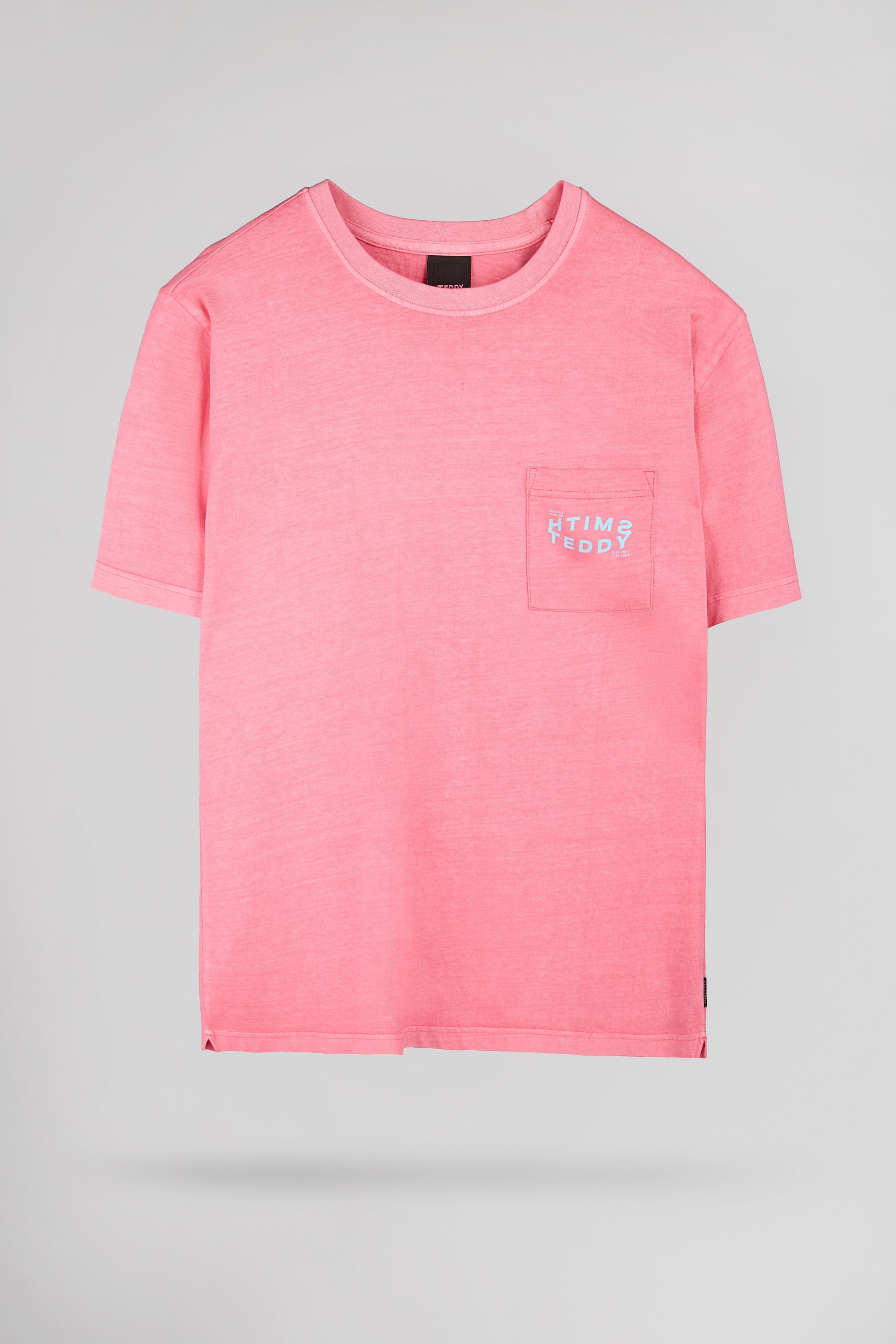 T-shirt T-SQUAD MC ROSE VIF - Teddy Smith
