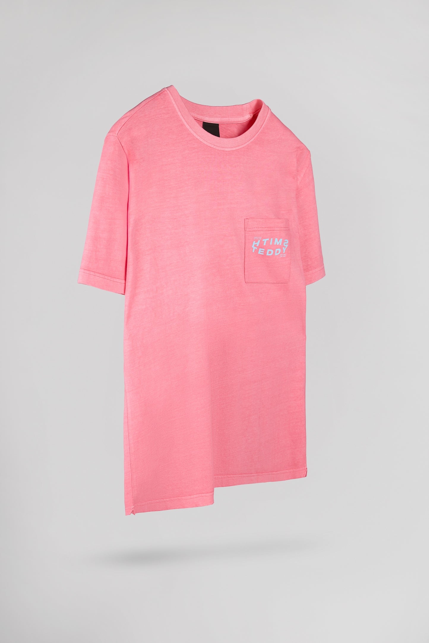 T-shirt T-SQUAD MC ROSE VIF - Teddy Smith