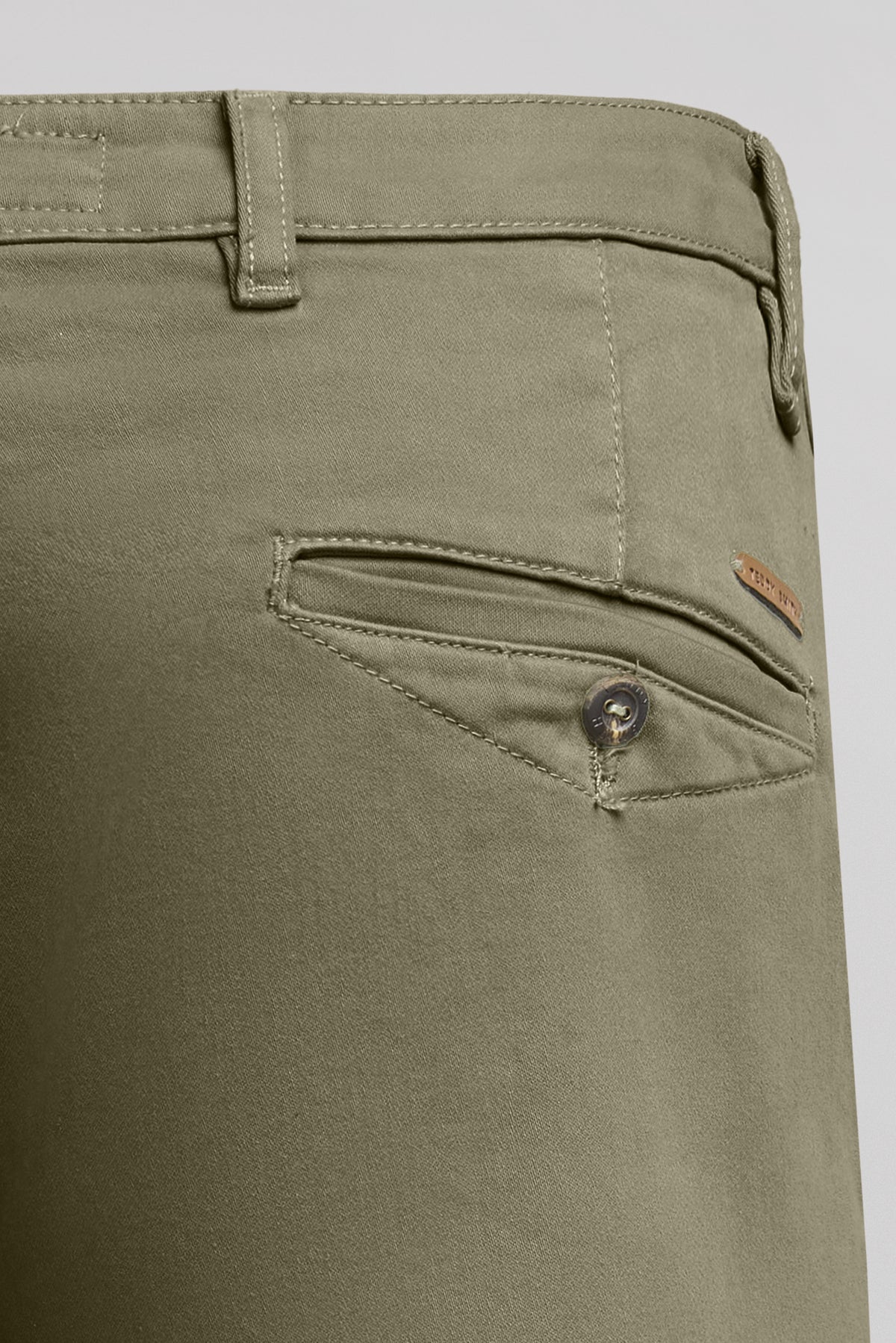 Pantalon chino slim PALLAS CHINO SWEAT DYED TURBULENCE KAKI