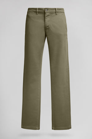 Pantalon chino slim PALLAS CHINO SWEAT DYED TURBULENCE KAKI