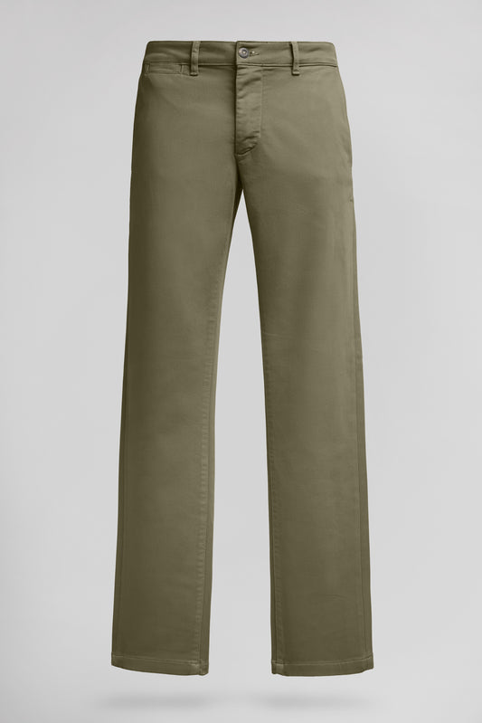 Achat Pantalon chino slim PALLAS CHINO SWEAT DYED TURBULENCE KAKI