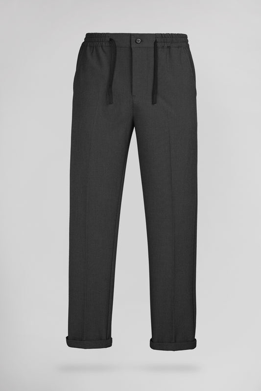 Achat Pantalon PYWAN 17 MIXED MELANGE BLACK - Teddy Smith