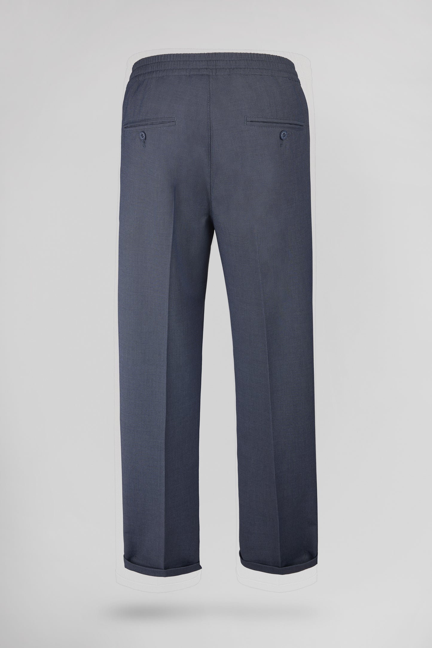 Pantalon slim PYWAN 17 MIXED DARK NAVY