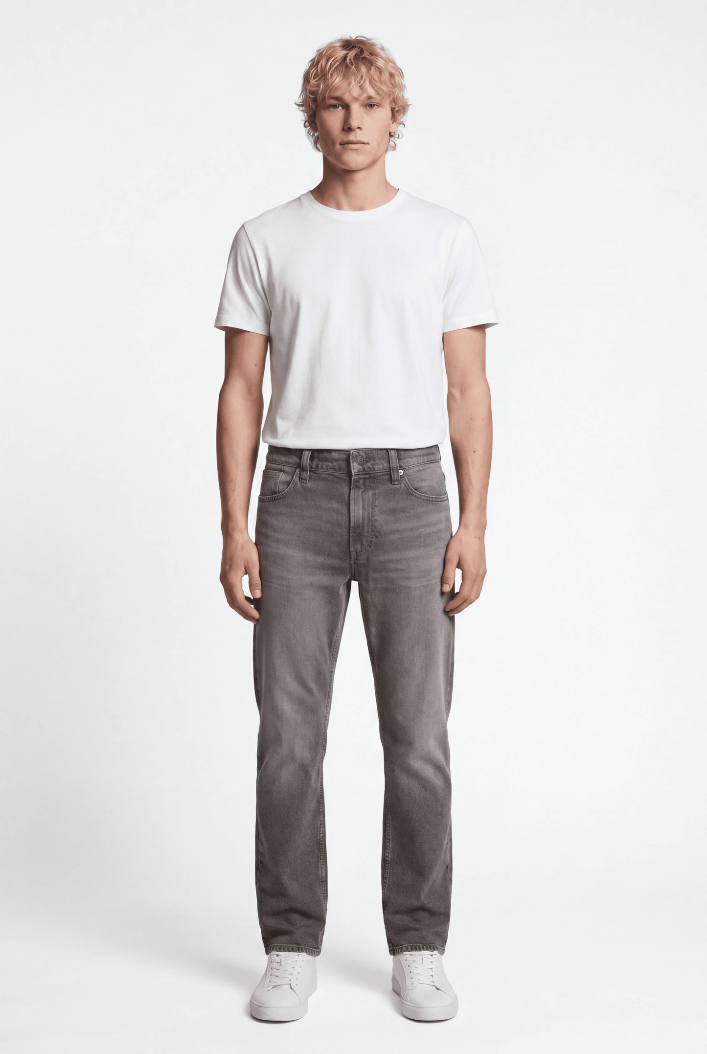 Jean droit REG GREY
