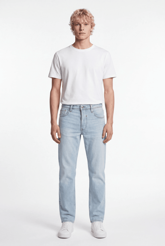 Achat Jean droit REG L32 BLEACHED