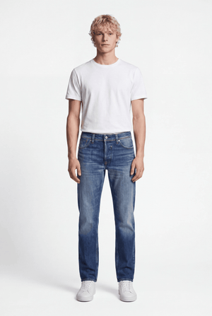 Jean droit REG L32 DARK BLUE STONE