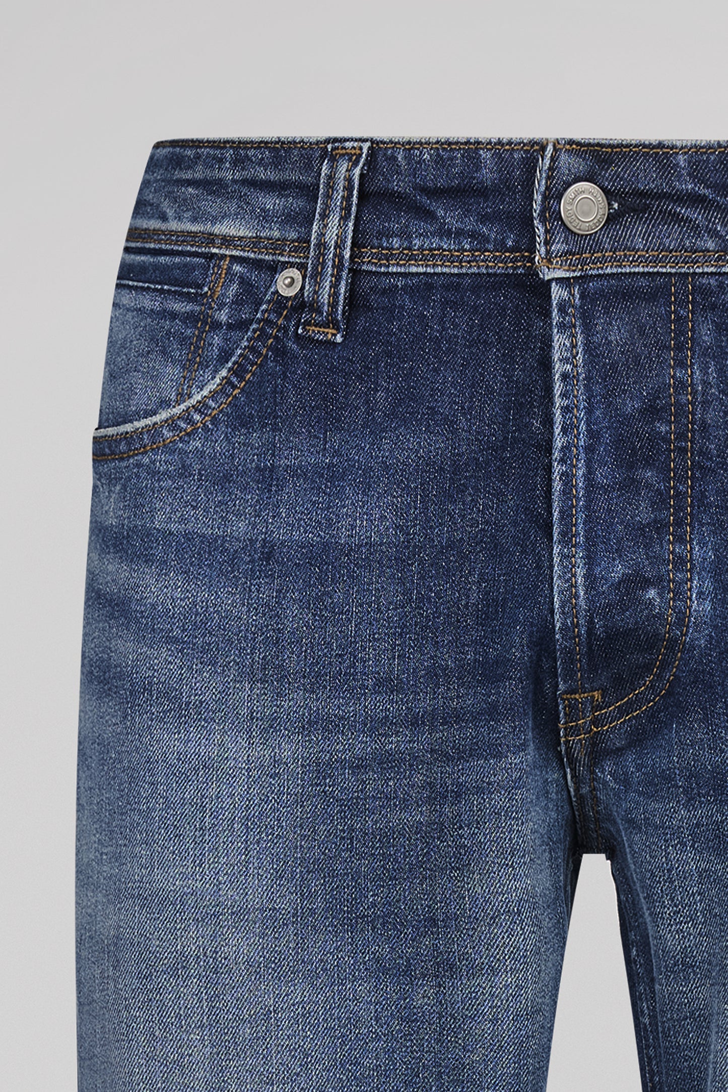Jean droit REG L32 DARK BLUE STONE