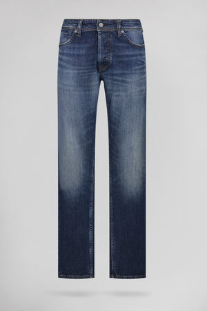 Jean droit REG L32 DARK BLUE STONE