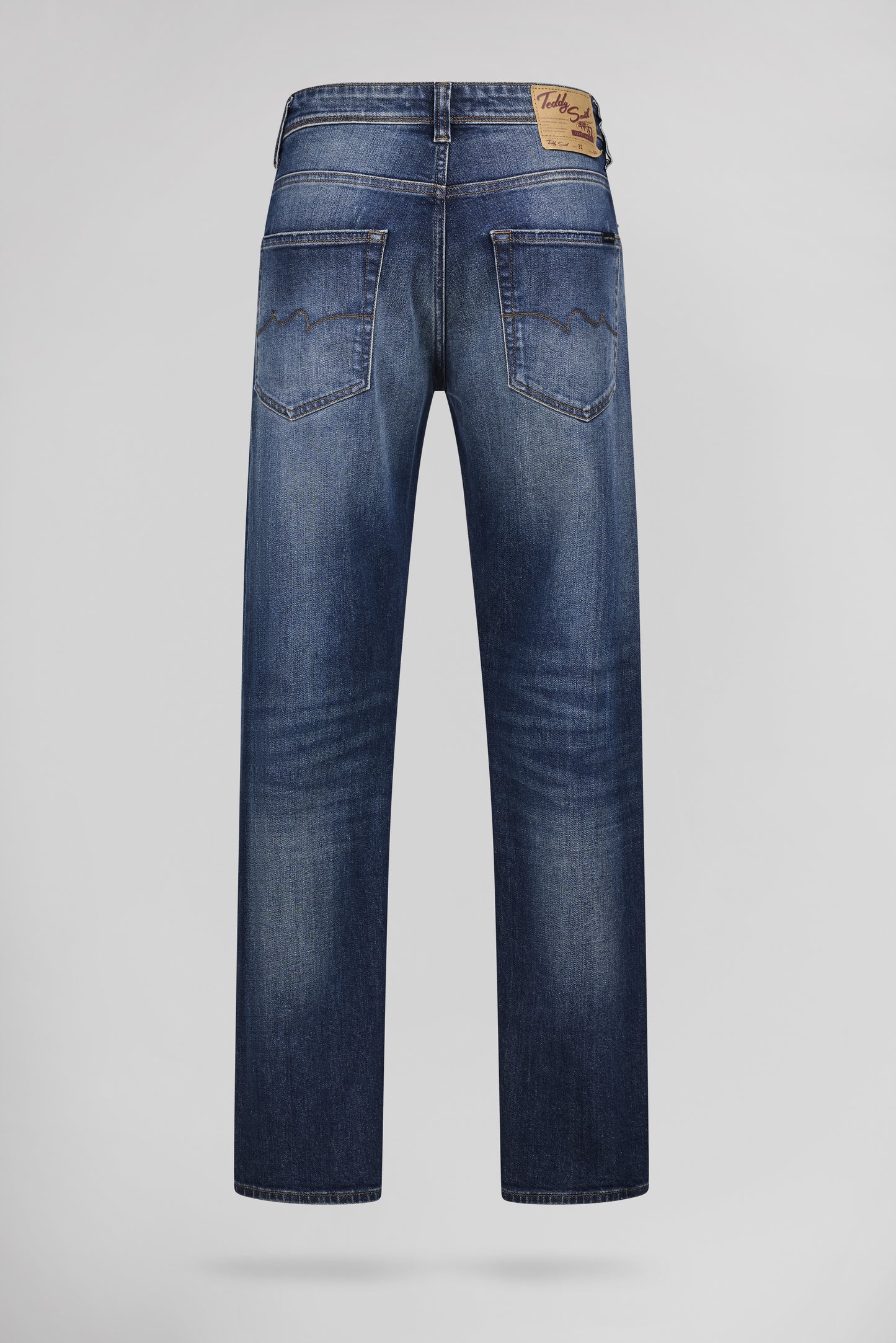 Jean droit REG L32 DARK BLUE STONE