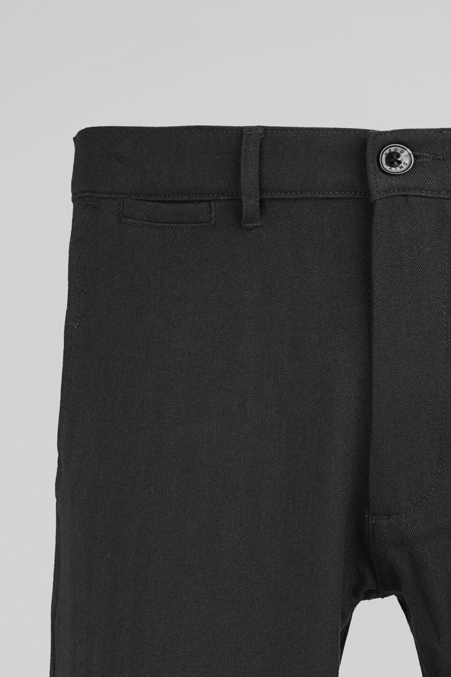 Pantalon PALLAS CHINO HE MELANGE BLACK