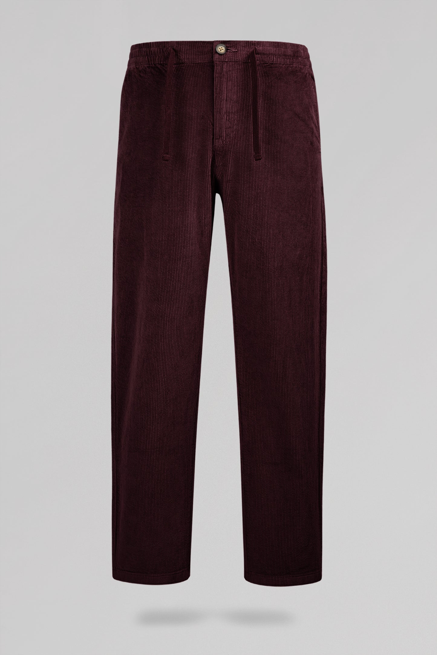 Pantalon PYWAN 20 VELOUR BORDEAUX FONCE