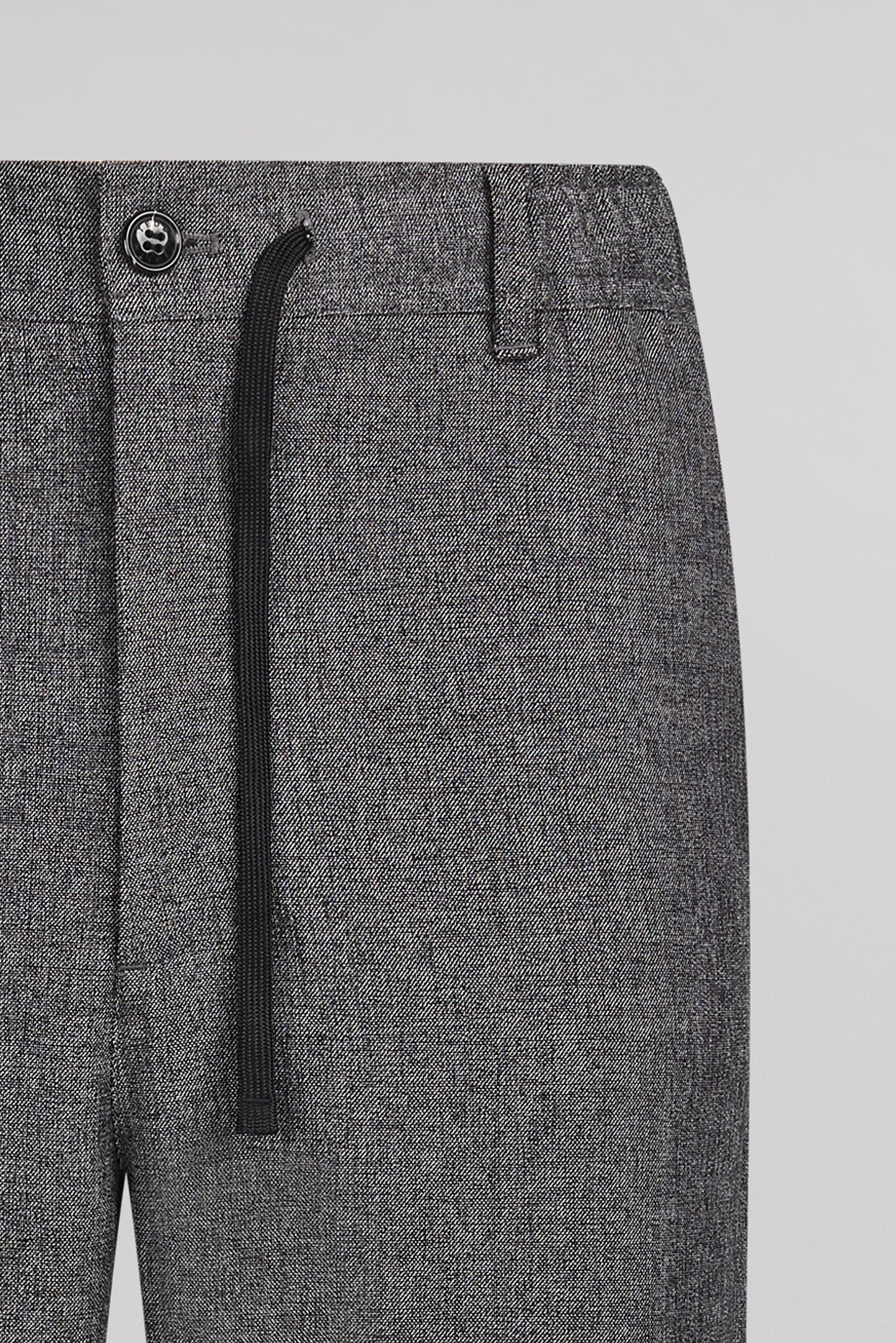 Pantalon P-FELIX MELANGE BLACK