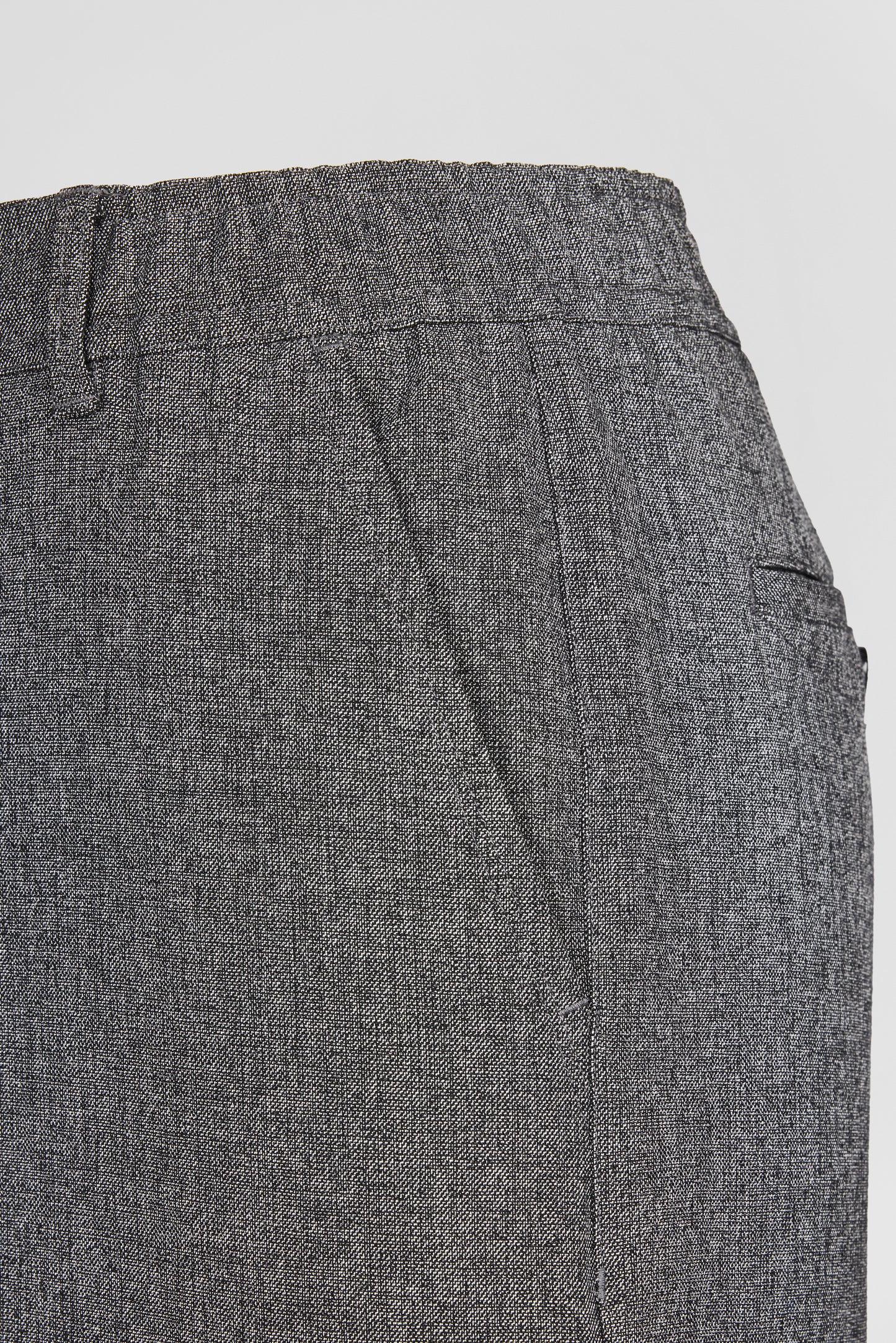 Pantalon P-FELIX MELANGE BLACK