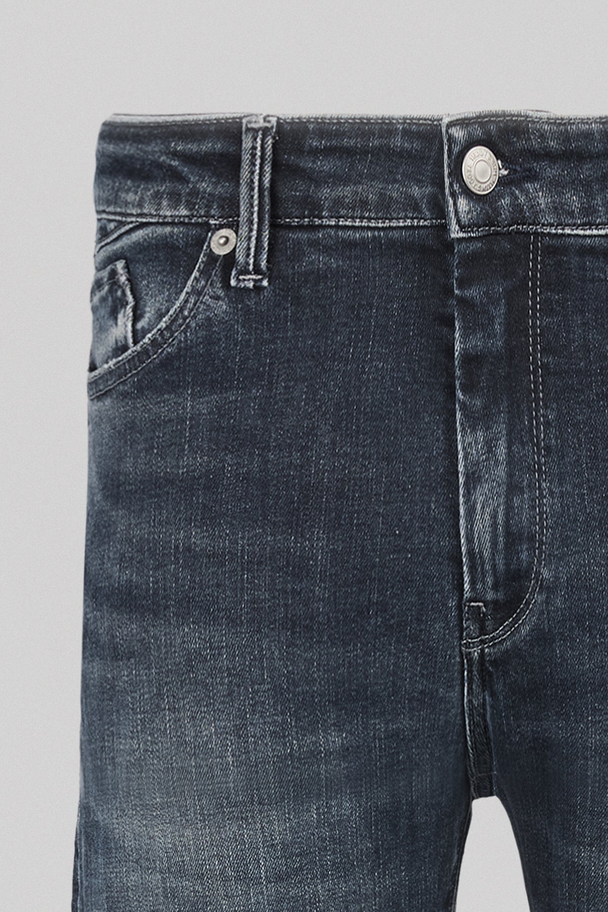 Jean regular slim DYLAN ROCK L32 GRIS BLEU
