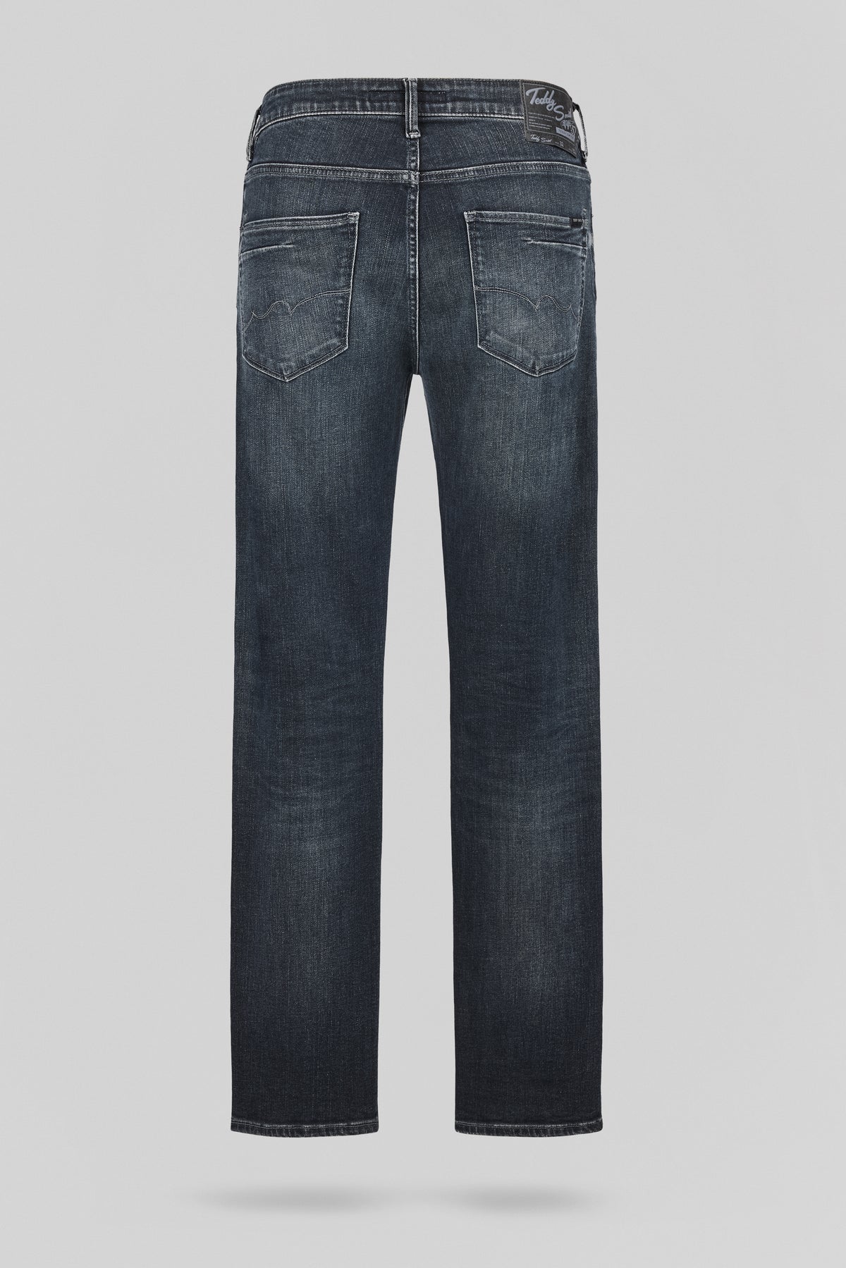 Jean regular slim DYLAN ROCK L32 GRIS BLEU
