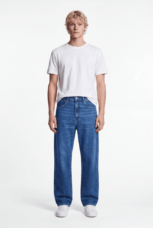 Achat Jean baggy BIG MEMPHIS VINTAGE/INDIGO - Teddy Smith