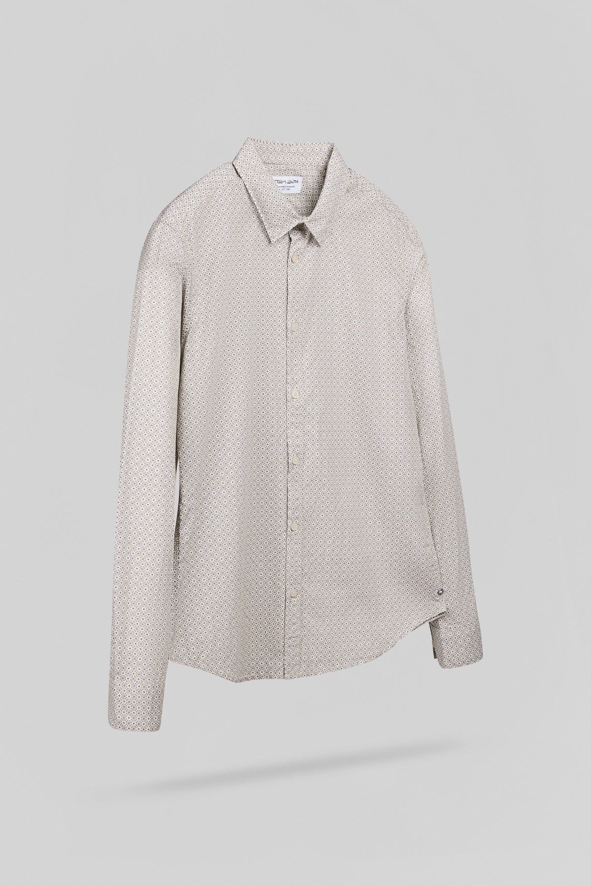 Chemise cintrée imprimée CARTON ML CREAM