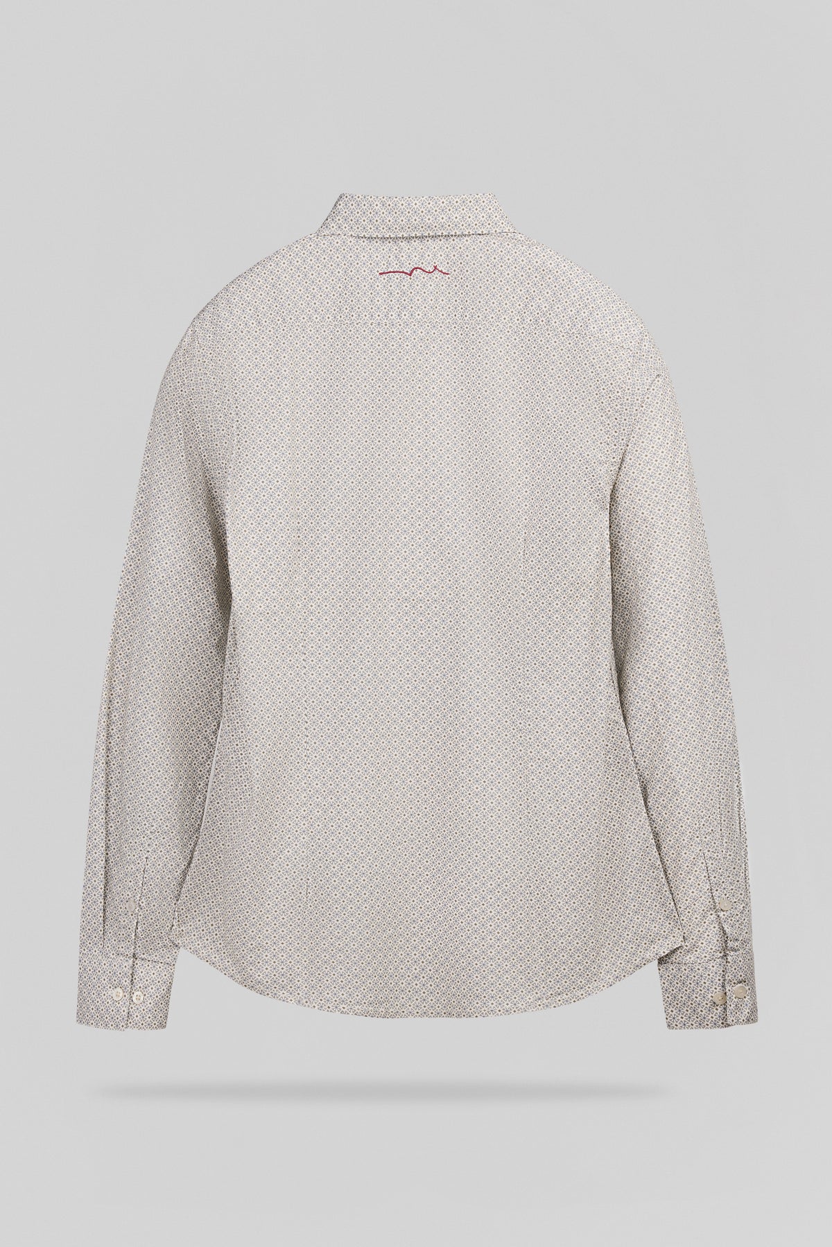 Chemise cintrée imprimée CARTON ML CREAM