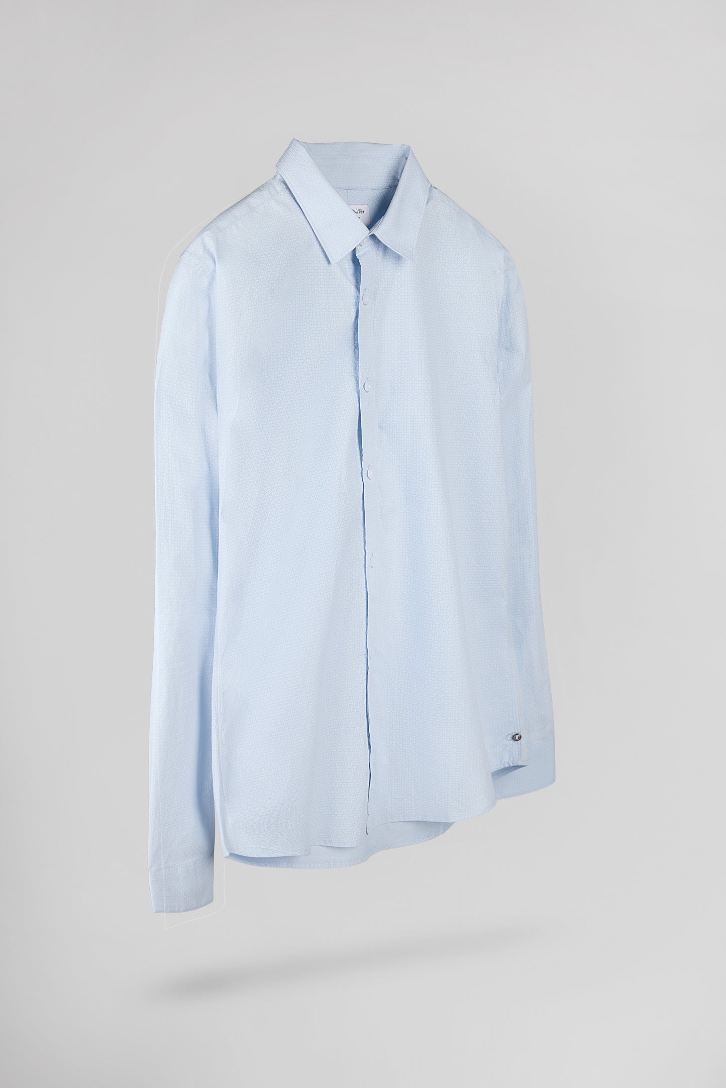 Chemise CARTON ML PASTEL BLUE/MICRO FLORAL