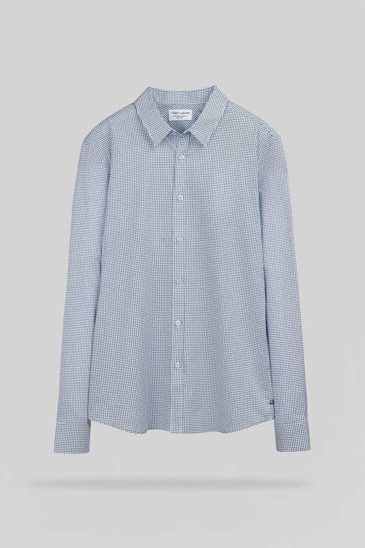 Achat Chemise cintrée imprimée CARTON ML PASTEL BLUE