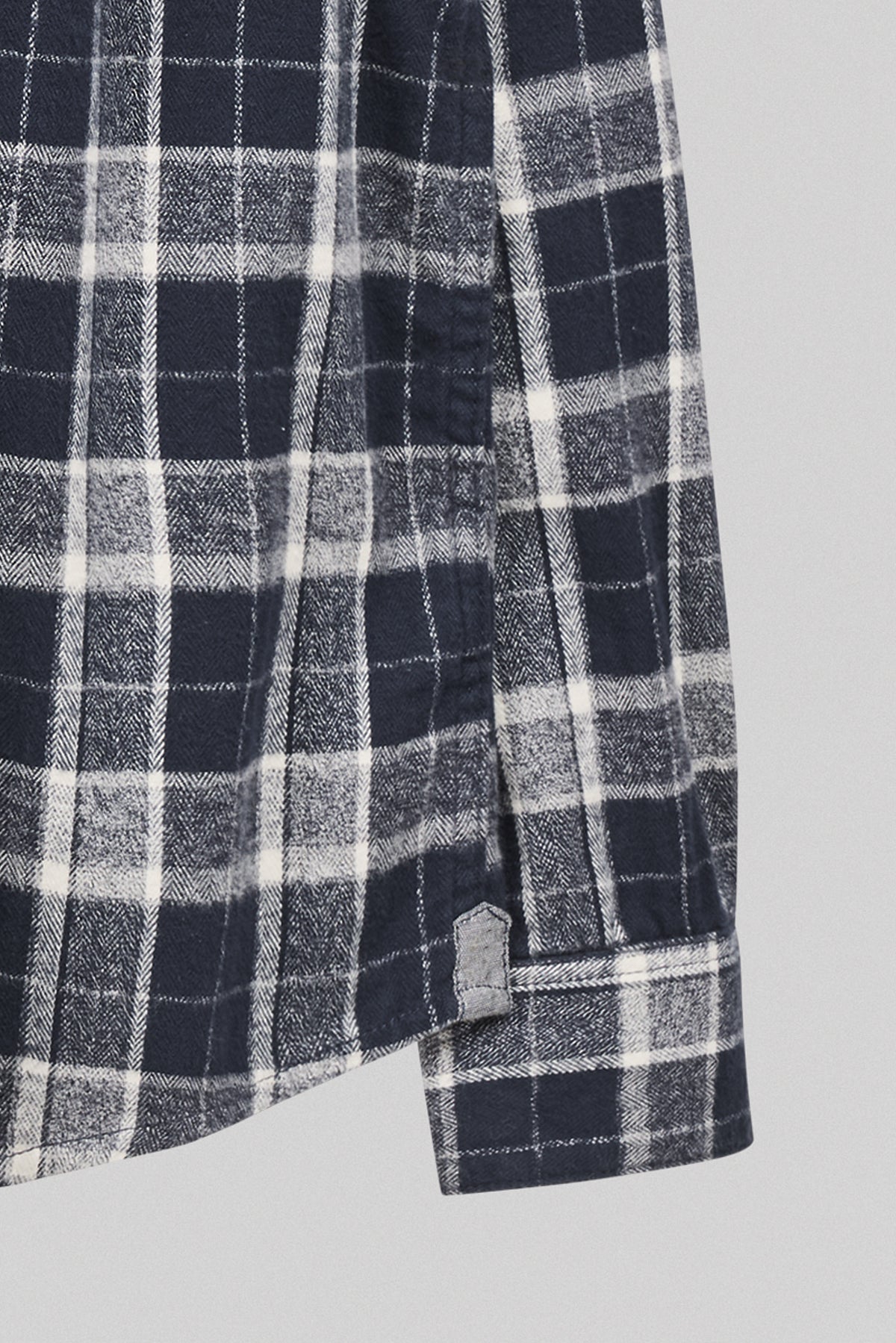 Chemise à carreaux en twill TRENT ML DARK NAVY