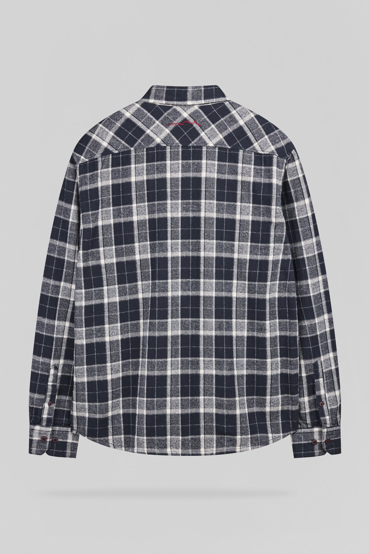 Chemise à carreaux en twill TRENT ML DARK NAVY