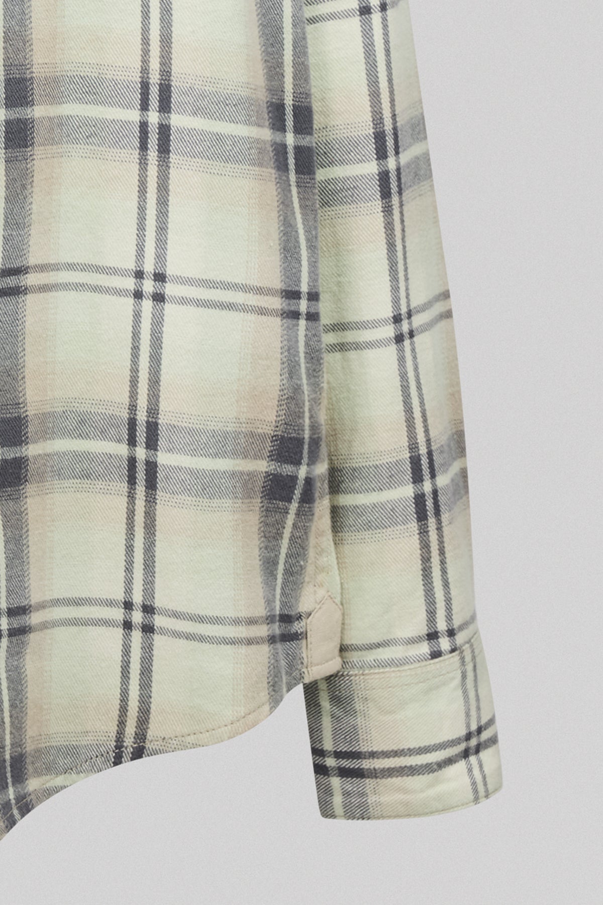 Chemise C-TRENT ML VERT NACRE