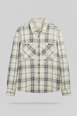 Chemise C-TRENT ML VERT NACRE