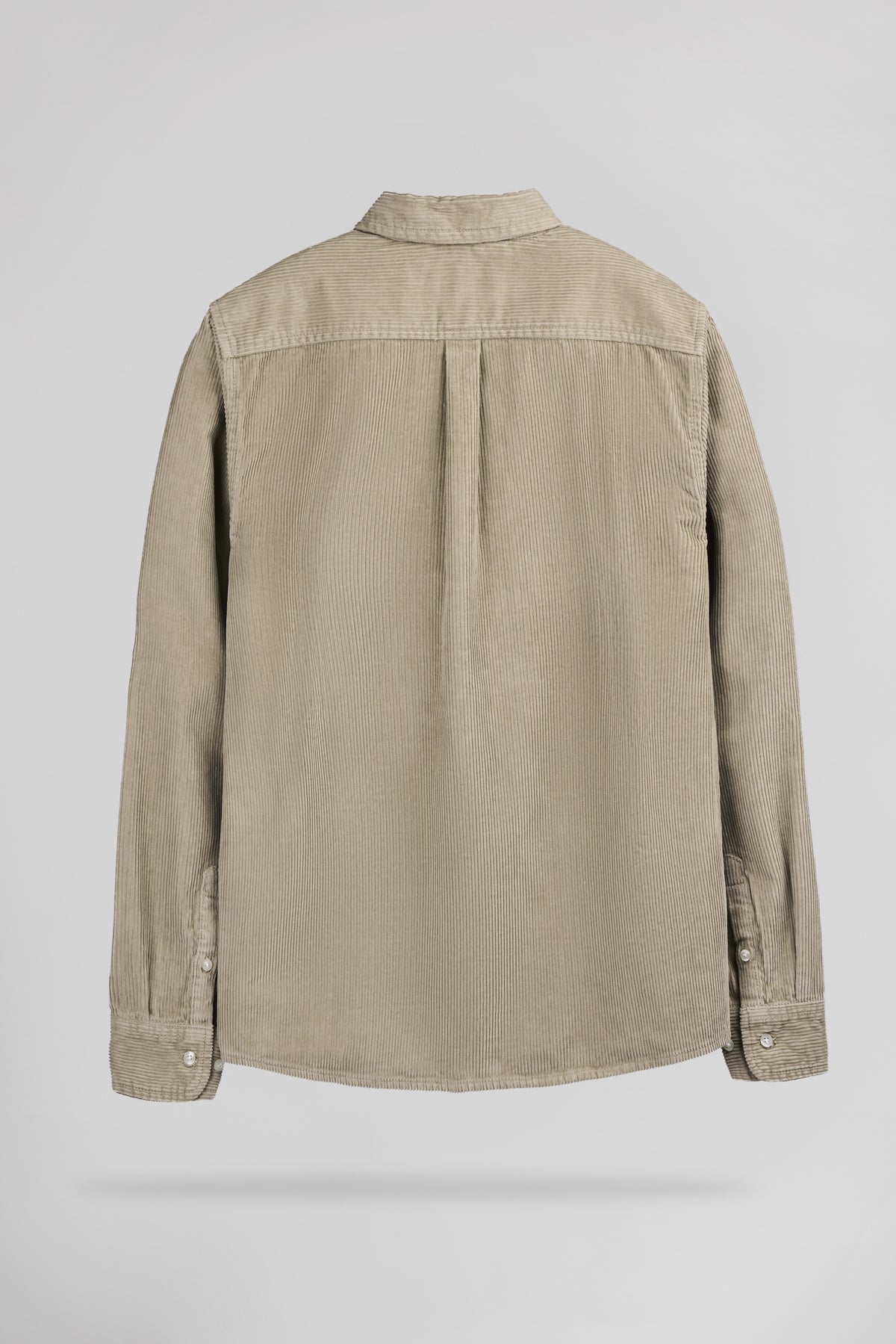 Chemise velours côtelé C-ELTON ML WOLF BEIGE